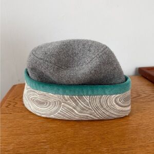 Hardboiled Gray and Teal Women's Hat